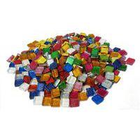 Pot de 500g de mosaïque carrée pailletée 10 x 10 mm - Image principale