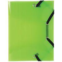 Lot de 25 Chemise à élastique 3 rabats Polypro Crystal Colour pocket - Image 5