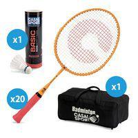 Lot de 20 raquettes Casal Sport Mini 3 + 1 sac + 6 volants - Image principale