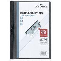 Chemise à clip 3 mm A4 noire - Image principale