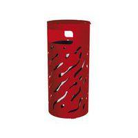 Poubelle Venise 80 L couvercle réhaussé et seau galva - Procity - Image 2