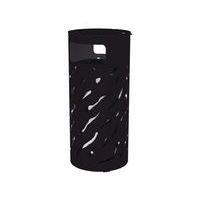 Poubelle Venise 80 L couvercle réhaussé et seau galva - Procity - Image 4