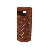 Poubelle Venise 80 L couvercle réhaussé et seau galva - Procity - Image principale