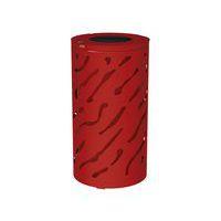 Poubelle Venise 80 L avec seau galva peint - Procity - Image 3