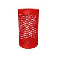 Poubelle Losange 120 L - galva rouge 3020 - Image principale