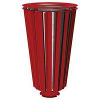 Poubelle Lofoten 80 L acier avec seau galva - Procity - Image 3