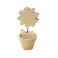 Clip mémo sur ressort pot de fleurs - Image principale