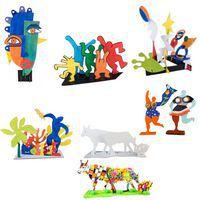 Sculptures carton à monter et décorer - Cleopatre - Image principale