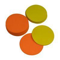Lot de 24 Disques de marquage 2 couleurs - jaune/orange - Image principale