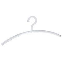 Lot de 10 Cintre en plastique transparent - Image principale