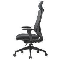 Siège de bureau noir Dounat - Manutan - Image 3