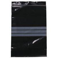 Sachets zip - Noir à bandes blanches 50 µm - Manutan Expert - Image 4