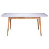 Table réunion Kenna extensible 140 180x75x80 cm Chêne/chêne - Image 2