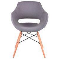 Lot de 4 fauteuils Nadine pieds bois naturel  Somcasa - Image 4