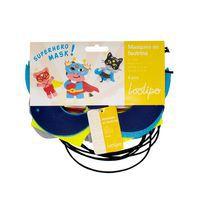 Set 12 masques feutrines à décorer 18x10cm - Image 3