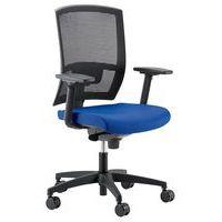 Siège de bureau Mia - Accoudoirs 3D - Bleu - Linea Fabbrica - Image principale