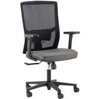 Siège de bureau Target Accoudoirs 3D - Gris - Linea Fabbrica - Image principale
