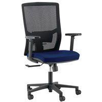 Siège de bureau Target Accoudoirs 3D - Bleu - Linea Fabbrica - Image principale