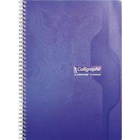 Cahier reliure hélicoïdale A4 100 pages seyes 70g - Image principale