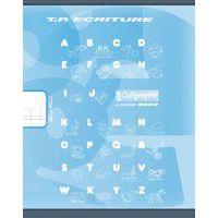 Cahier maternelle 17x22 cm 32 pages 90g 1 feuille double ligne 3mm, 1 feuille unie - Image principale