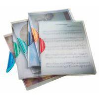 Chemise Colorclip en polypropylène transparent A4, clip 3 mm - Image principale