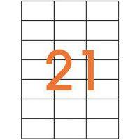 Étiquette adhésive 70x42.4 mm (Boîte de 2100) - Image principale