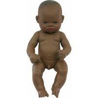 Bébé africain garçon 32 cm sans cheveux - Image principale