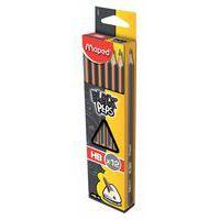 Crayon noir HB black pep's Maped (Etui de 12) - Image principale