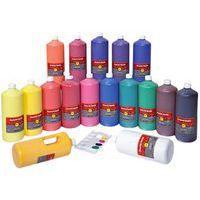 Flacon 2 litres gouache pichon avec bec verseur - jaune citron - Image 4