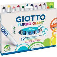 Etui 12 feutres pointe extra large turbo Giant Omyacolor Giotto - Image principale