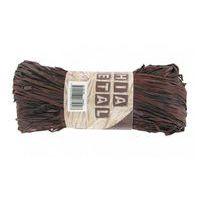 Pelote raphia végétal 50g  - marron - Image principale
