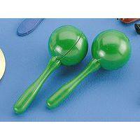 Maracas ronds en plastique (Paire) - Image principale