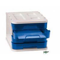 Bloc 4 tiroirs bleu - Image principale