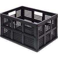 Bac de rangement pliant 45l empilable. dim : 400x575x280 mm - Image principale