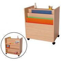 Chariot rangement feuilles à la verticale - Image principale