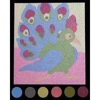 Lot 6 sacs de 500 g de sable naturel fin couleurs pastel + 6 salières à remplir offertes - Image principale