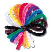 Sachet 50 chenilles géantes Ø 20 mm coloris assortis - Image principale