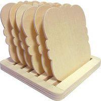 Lot 6 sous-verres avec socle de rangement - Image principale