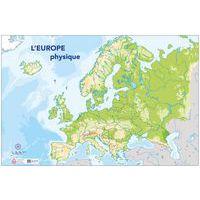 Carte muette Europe physique - Image principale