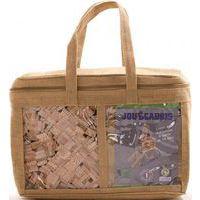 Jouécabois sac de jute 400 pièces - Image principale