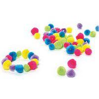 Sachet 200 perles pompons doux - Image principale