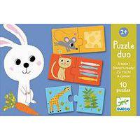 Puzzle duo à table - Image principale