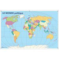 Carte muette recto/verso monde - Image principale