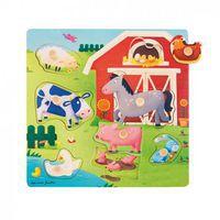 Puzzle ferme mamans et bébés - Image principale