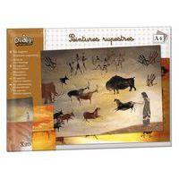 Kit 20 feuilles A4 en 4 paysages rupestres - Image principale
