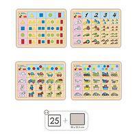 Ensemble 4 puzzles logique 1 - Image principale