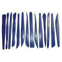 Lot 14 ébauchoirs plastique 3 en 1 pour peinture, colle, modelage. - Image principale