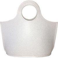 Sac à main blanc en feutrine à décorer - Image principale