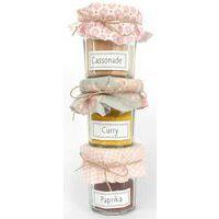 Lot 12 mini pots de confiture avec couvercle métal - Image principale