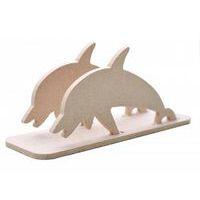 Porte serviette médium bois - dauphin - Image principale